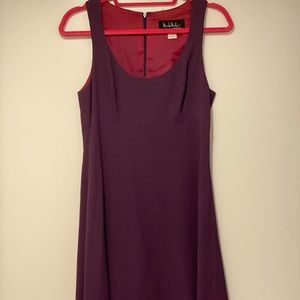 Nicole Miller scoop-neck dress